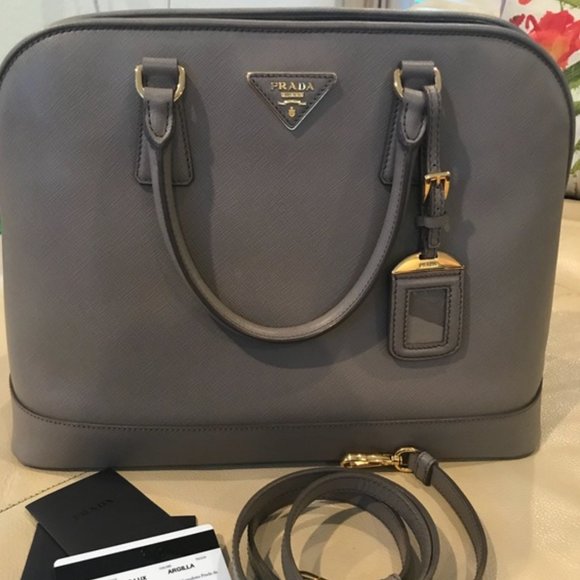 Prada Handbags - PRADA SAFFIANO LUX PROMENADE BAG